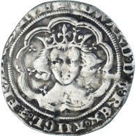 Monnaie, Grande-Bretagne, Edward III, Gros, 1327-1377, Londres, TTB, Argent - 1066-1485 : Bas Moyen-Age