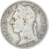 Monnaie, Congo Belge, Albert I, Franc, 1926, TB, Cupro-nickel, KM:20 - 1910-1934: Albert I.