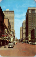 Texas Fort Worth Main Street Looking North - Fort Worth