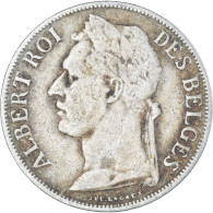 Monnaie, Congo Belge, Albert I, Franc, 1925, TTB, Cupro-nickel, KM:20 - 1910-1934: Albert I.