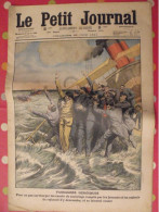 Le Petit Journal. N° 1075 De 1911. Naufrage Passagers Héroïques. Bretagne Sonneur De Biniou écrasé - Le Petit Journal