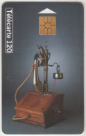 FRANCE - Collection Historique N. 11 - Téléphone Berliner 1910, Chip:GEM2 (Black/Grey), 120U , 09/97, Used - 1997