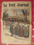 Le Petit Journal. N° 1078 De 1911. Président à Amsterdam. Aéroplane, Courrier Pour Un Paquebot - Le Petit Journal