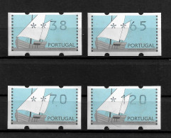 PORTUGAL ATM STAMPS - ETIQUETAS - 1992 Caravela Portuguesa - Séc. XVI SET MNH (BA5#430) - Machines à Affranchir (EMA)