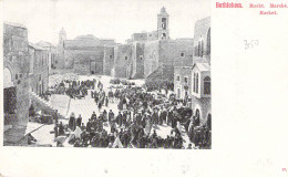 Israel - Bethlehem - Markt Marché - Animé  - Carte Postale Ancienne - Israel