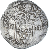 Monnaie, France, Henri IV, 1/4 Ecu, 160[5?], Rennes ?, TTB, Argent, Gadoury:597 - 1589-1610 Heinrich IV.