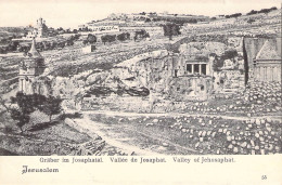 Israel - Jerusalem - Vallée De Josaphat  - Carte Postale Ancienne - Israel