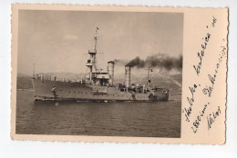 1930? KINGDOM OF YUGOSLAVIA,DALMACIJA ROYAL NAVY TEACHING BOAT,SHIP,ORIGINAL PHOTOGRAPH - Boats