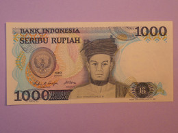 BS20 INDONESIA 1987 INDONESIA 1000 RUPIAH 1987 NEUF TB - Indonesia