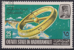 1967 Hadhramaut, Qu'aiti: Mi:AD-QSH 116A, Yt:AD-QSH 84-B, Von Braun 1952 Raumstationskonzept, Raumfahrt - Yémen