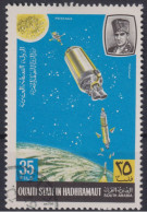 1967 Hadhramaut, Qu'aiti: Mi:AD-QSH 117A, Yt:AD-QSH 84-C,Start Des Mond-Softlanders Surveyor-1, Raumfahrt - Yémen