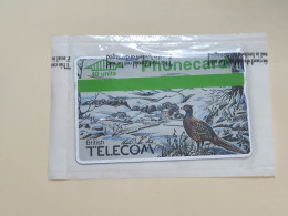 United Kingdom-(BTC012)-WINTER 1989-Pheasan-(295)(40units)(cod Inclosed)price Cataloge 10.00£ Mint+1card Prepiad Free - BT Souvenir