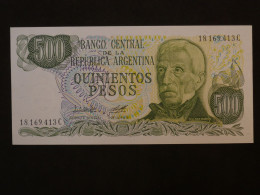 BS20 ARGENTINE 500 PESOS 1977-82 Neuf TB - Argentinië