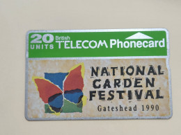 United Kingdom-(BTC014)-GATESHEAD Garden Festival(301)(20units)(021G30894)price Cataloge 5.00£ Used+1card Prepiad Free - BT Souvenir