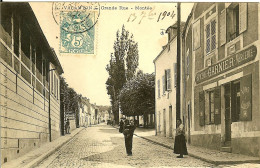 94 VALENTON GRANDE RUE DANS LE SENS DE LA MONTEE EPICERIE GARNIER MERCERIE - Valenton