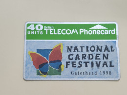 United Kingdom-(BTC015)-GATESHEAD Garden Festival(306)(40units)(041C18475)price Cataloge 6.00£ Used+1card Prepiad Free - BT Souvenir
