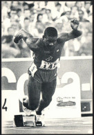 ITALY 1987 - ATHLETICS WORLD CHAMPIONSHIPS IAAF ROME '87 - NEW WORLD RECORD 100 M. - BEN JOHNSON - G - Athlétisme