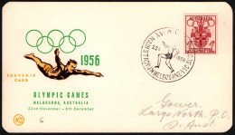 AUSTRALIA MELBOURNE MAIN STADIUM 1956 - XVI OLYMPIC GAMES MELBOURNE '56 - ATHLETICS - G - Verano 1956: Melbourne