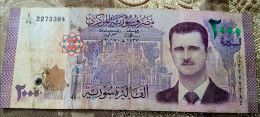 SYRIA , 2000 Syrian Pounds , 2015 , P117a "President Bashar Al-Assad - Syrie