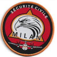 Ecusson SECURITE CIVILE BOMBARDIER D EAU MILAN - Firemen
