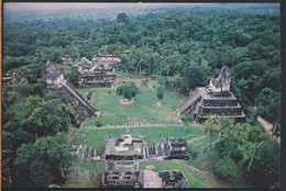 °°° 3757 - GUATEMALA - TIKAL - PLAZA MAYOR - 1991 With Stamps °°° - Guatemala