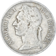 Monnaie, Congo Belge, Albert I, Franc, 1927, TB+, Cupro-nickel, KM:20 - 1910-1934: Albert I