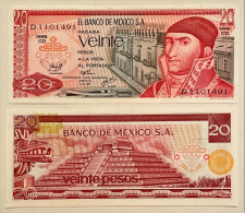 Mexico 20 Pesos 1976 UNC - Mexico