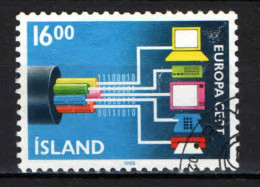 ISLANDA - 1988 - EUROPA UNITA - IMMAGINI FOTOGRAFICHE - USATO - Gebraucht