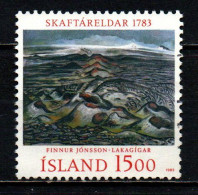 ISLANDA - 1983 - BICENTENARIO DELL'ERUZIONE VULCANICA "SKAFTARELDAR" - USATO - Gebraucht