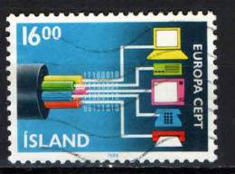 ISLANDA - 1988 - EUROPA UNITA - IMMAGINI FOTOGRAFICHE - USATO - Gebraucht