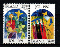 ISLANDA - 1989 - NATALE - MARIA E GESU' - I RE MAGI - USATI - Gebraucht