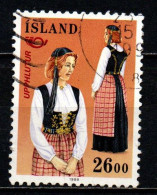 ISLANDA - 1989 - NORDEN - FOLCLORE - COSTUME DI UPPHLUTUR - USATO - Used Stamps