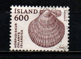 ISLANDA - 1982 - CLAMIDE - USATO - Gebraucht