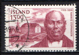 ISLANDA - 1985 - H. STEPHENSEN - USATO - Used Stamps