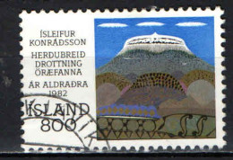 ISLANDA - 1982 - ANNO INTERNAZIONALE DEGLI ANZIANI - USATO - Gebraucht