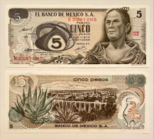 Mexico 5 Pesos 1971 UNC - Mexico