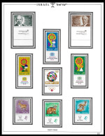 ISRAEL 1967 -1868 Mammals   FULL TABS DELUXE QUALITY MNH ** Postfris** PERFECT GUARENTEED - Ungebraucht (mit Tabs)