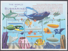 2000 Antigua And Barbuda 3319-3324KL Fish And Submarines 12,00 € - Sous-marins