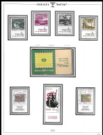 1973 PLUS BOOKLET ISRAEL  FULL TABS DELUXE QUALITY MNH ** Postfris** PERFECT GUARENTEED - Unused Stamps (with Tabs)