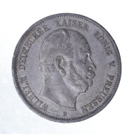 Allemagne-Royaume De Prusse Wilhelm 5 Mark 1876 Hanovre - 2, 3 & 5 Mark Plata