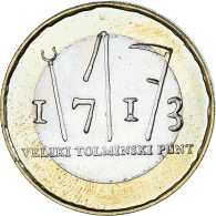 Slovénie, 3 Euro, 2013, Révolte Paysanne De Tolmin, SUP, Bimétallique - Slovenië