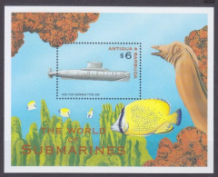 2000 Antigua And Barbuda 3325/B475 Marine Fauna - Submarines 6,00 € - Sous-marins