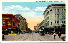 Florida Jacksonville Bay Street Looking West  - Jacksonville