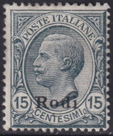 Italy Aegean Rhodes 1921 Sc 4 Rodi Sa 4 MNG(*) - Ägäis (Rodi)