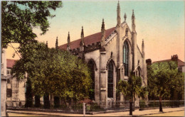 South Carolina Huguenot Church Organized 1681 Handcolored Albertype - Charleston