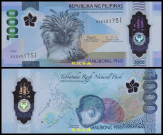 Philippines 1000 Pesos (2022), AA Prefix, Polymer, UNC - Philippines