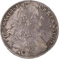 Monnaie, Etats Allemands, BAVARIA, Maximilian III, Josef, Thaler, 1770, Amberg - Taler & Doppeltaler