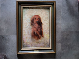 Schilderij Hond Door Callant - Huiles