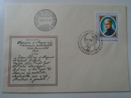 ZA443.47  Hungary  - FDC  Cover -  1990  Kölcsey  - Mi 4098 - Storia Postale