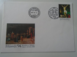 ZA443.62  Hungary -FDC  Cover -1994  Húsvét -Easter - Briefe U. Dokumente